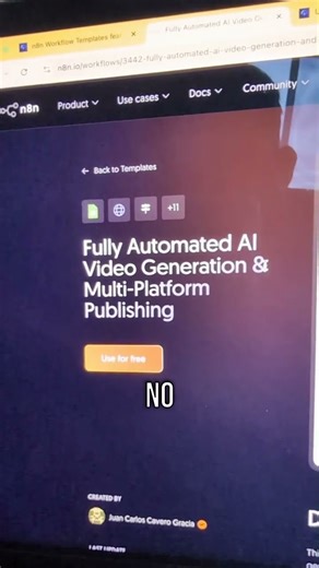 Turn Ideas into Viral Videos: The Magic of N8n Templates! #AI #Content