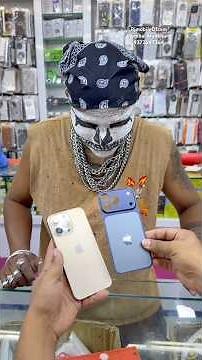 ￼💀iPhone 13Pro gold colour￼ converter plate iPhone 17 Pro Max blue colour,full body,Customise kit