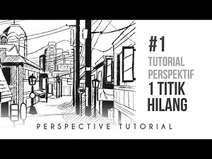 1-Point Vanishing Perspective (Perspective Tutorial)