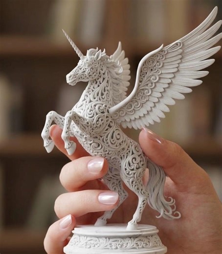 Detailed Pegasus Figure 3D Model - STL File for 3D Printing - Etsy