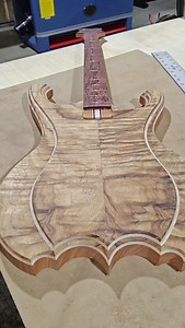 17K views · 1.9K reactions | Lots of work done on this Koa/Curly Maple/Cuban Mahogany Great Horned Owl! Back routes on Monday! Have a nice weekend :) #barlowguitars #guitars #electricguitars #customguitars #guitarbuilding | Barlow Guitars | Facebook