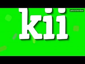 KII - HOW TO PRONOUNCE IT!?