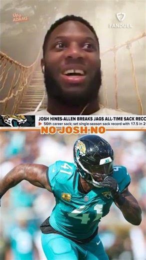 Josh Hines-Allen on BREAKING Jaguars All-Time Franchise Sack Record!