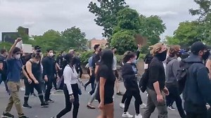 Protesters March in Queens, New York, Over Death of George Floyd