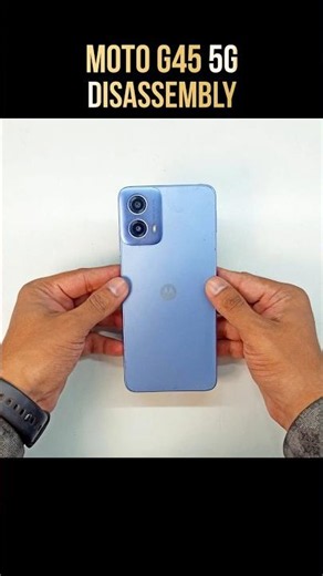 DIY Phone Repair: Moto G45 5G