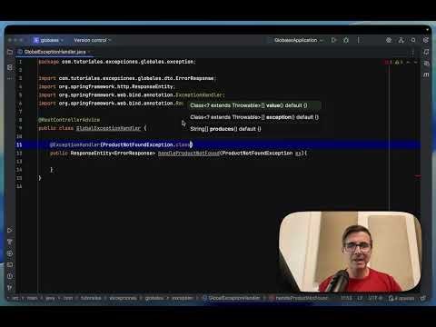 Global exception handling in Java and Spring Boot