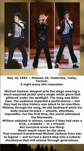 MICHAEL JACKSON: The Moonwalk Debut That Changed Music (1983)
