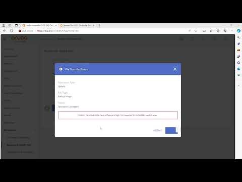 How to upgrade the firmware image on a HPE Instant On 1930 switch.