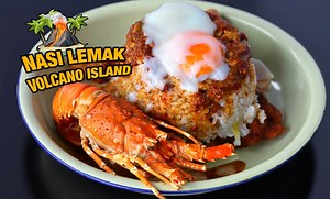 420K views · 321 reactions | Nasi Lemak Volcano Island adalah nasi...