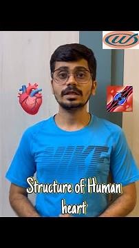 Structure of Human Heart 🫀 in just 10 steps: By Prof. Varun Wakade