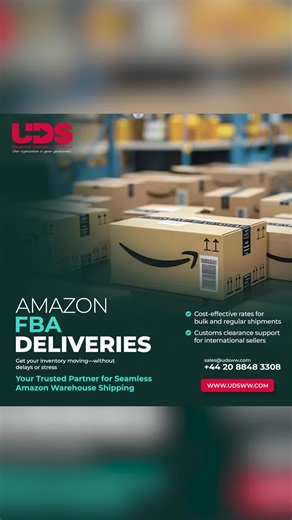From Warehouse to Doorstep – We Deliver It All. Whether it's Amazon FBA, bulk cargo, or direct courier delivery, our logistics solutions are designed to move your business forward—fast, reliable, and hassle-free. Let us handle the heavy lifting. You focus on growing your business. #logisticssolutions #amazonfba #doortodoordelivery #cargoservices #courier #globalshipping