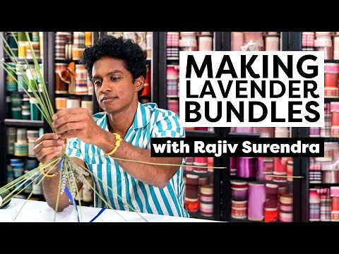 How to Make A Lavender Bundle, With Rajiv Surendra | HGTV Handmade