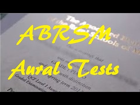 How to pass an ABRSM Exam - Aural