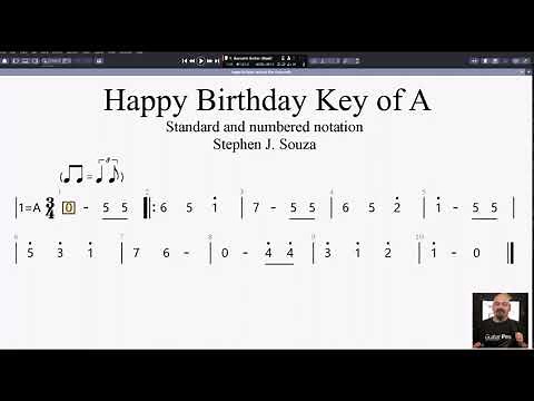 Guitar Pro 8 Numbered Notation Tutorial