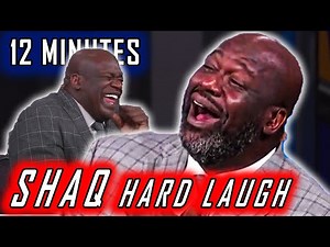 12 STRAIGHT MINUTES OF SHAQ LAUGHING LIKE HE’S ABOUT TO PASS OUT | Inside the NBA Funny Moments