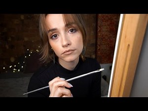 ASMR Roleplay | Moody Art Student Paints You