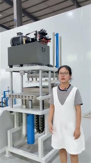 Waste paper can also be made into trays？Pulp molding Pulp molding equipment Pulp Plant fiber #paper