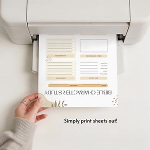 Bible Study Printable Bible Study Guide, Prayer Journal Template, Bible Study Template, SOAP Bible Study Sheets, Verse Mapping, Sermon Notes - Etsy