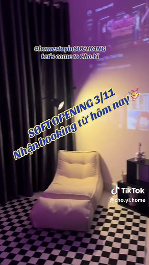 Để đáp lại tình cảm của các bạn dành cho Yi. Yi mở BOOKING SOFT OPENING 3/11. Chính thức khai trương nhận khách ngày 4/11 ❤️❤️❤️ Booking ngay 👍🎉#choyihome #homestaysoctrang #checkintudong