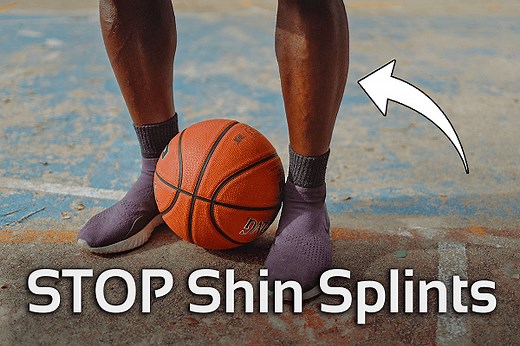 How to STOP Painful Shin Splints from Basketball Once and For All! - One Up Basketball