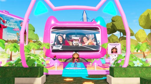 48K views · 497 reactions | Step inside the magic of Gabby’s Dollhouse on Roblox like never before!  Explore a brand-new cinema area, and complete a fun scavenger hunt to help Gabby get ready to see Gabby’s Dollhouse: The Movie in theaters! Check out Metro Life, Floor is Lava, and Gabby's Dollhouse Official now to unlock exclusive UGC rewards and uncover special surprises!  | Gabby's Dollhouse | Facebook