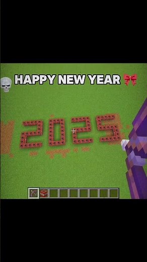 Happy New Year 🎉🎆 Minecraft Crazy Build!" #minecraft