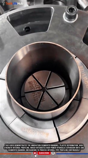 Innovation Segmented Mandrel: Plastic Deformation, High-Strength Internal Profiling #tech