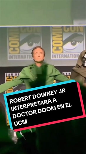 ‼️ROBERT DOWNEY JR SERÁ DOCTOR DOOM EN EL UCM‼️🤩 #marvel #ucm #SDCC #robertdowneyjr #doctordoom #últimominuto #cine #avengers #ironman #villano #viral #fyp