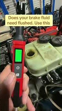 Brake fluid contamination. How to check it. #diesel #automobile #brakefluid