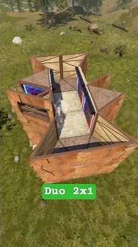 A Stupendously Strong Bunkered 2x1 #rust #rustgame #rustbasebuild