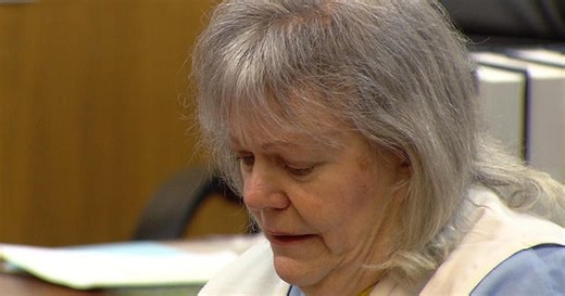 Linda Gwozdz speaks at her sentencing