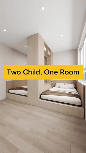 Dual Haven Bedroom Design for Two Kids! Maximize Space and Privacy