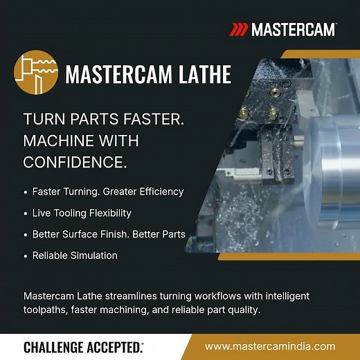 Mastercam Lathe | Accuracy, Speed & Control in CNC Machining