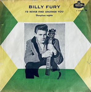 Billy Fury - I'd Never Find Another You