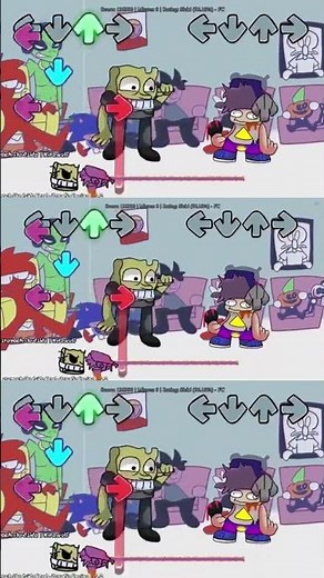 Friday Night Funkin' VS Spongebob Parodies V3 #fnf #fridaynightfunkin