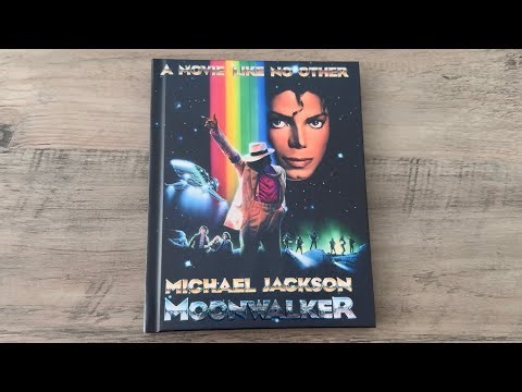 👑 New! MICHAEL JACKSON - MOONWALKER (1988) Limited Blu-ray/DVD Mediabook #michaeljackson #moonwalker