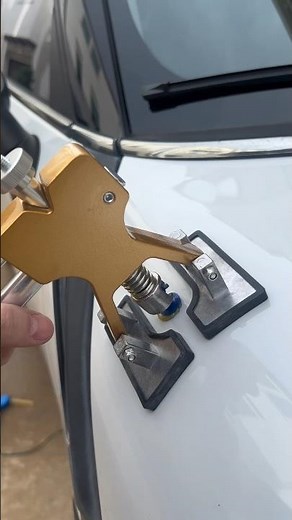 DYI PDR Car Dent/Door Ding Repair Using Amazon PDR Kit #automobile #carrestoration