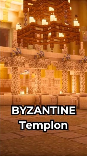 Why Byzantine Churches Have This Secret Screen... ⛪ #minecraft