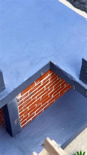 DIY MiniHouse on Instagram: "Step-by-Step: Building the Perfect Staircase 📏🏗️#viralreels #diy #reels #miniature #minihouse"