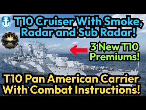 These T10 New Ships Are Completely Filled With Tons of New Gimmicks, Its Crazy! | Ships Dev Blog