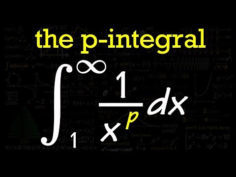 The p-integral Proof (type 1 improper integral)