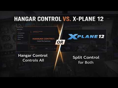 Hangar Control vs X-Plane 12 Controls