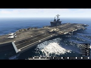 GTA5-How to install Aircraft carrier in gta5 like techno gamerz || full guide
