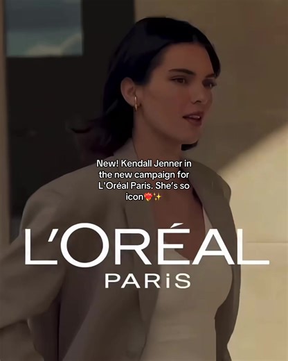 Kendall Jenner for L'Oréal Paris New Campaign