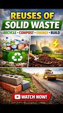 4 Amazing Ways to Reuse Solid Waste ♻️ (Eco Hacks!)