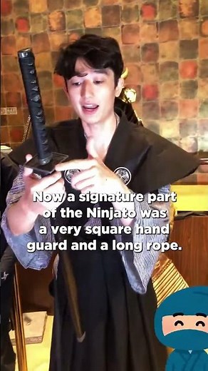 Ninja Sword Ninjato Chokuto vs Katana ?#shorts