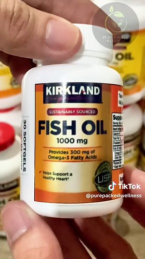 Kirkland Fish Oil 1000mg made budget-friendly! Choose from 90, 60, or 30 softgels to fit your needs and budget. Order yours now!
