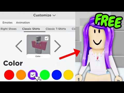 How to CHANGE Roblox DEFAULT CLOTHING COLOR!
