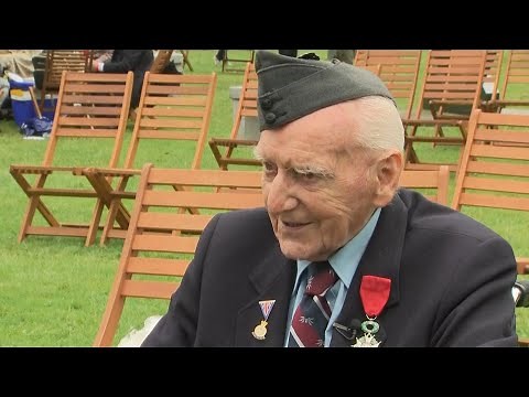 D-Day veteran recalls the 'sad sight of seeing so many bodies on the beach'