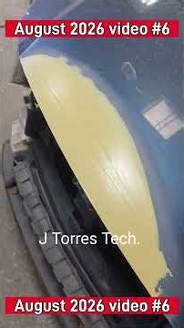 J Torres Tech || Applying the bondo the easy and correct way || Aplicando masilla facil y correcto